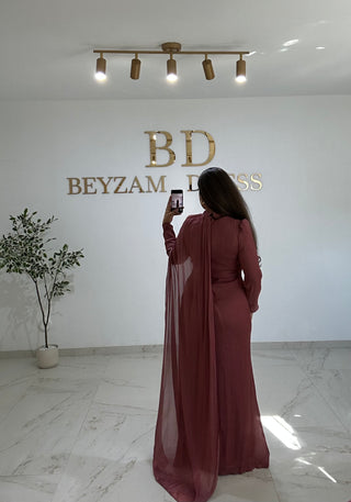Sezen dress red