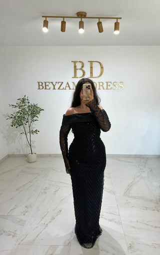Seher dress black