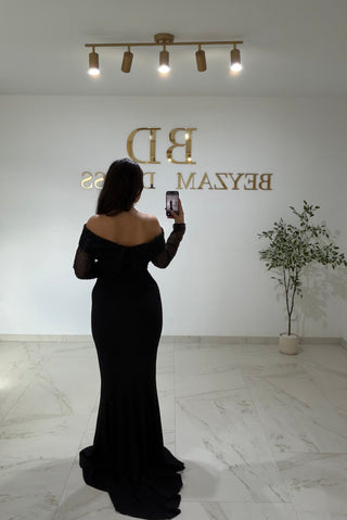 Betül dress black