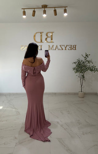 Betül dress rose