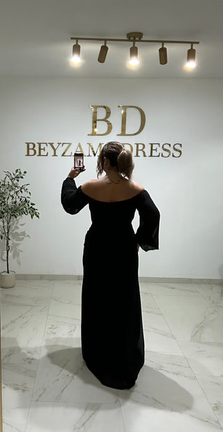 Sadem dress black PLUS SIZES
