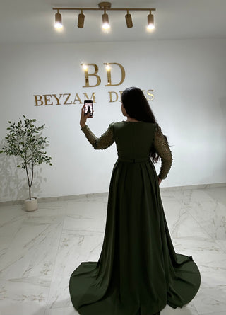 Zara dress khaki