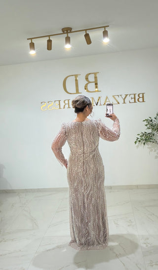 Minel dress Flieder PLUS SIZES