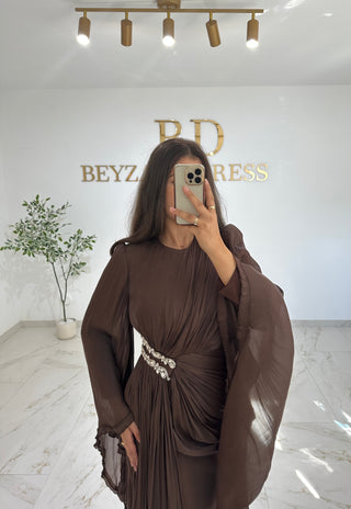 Yasemin dress Brown