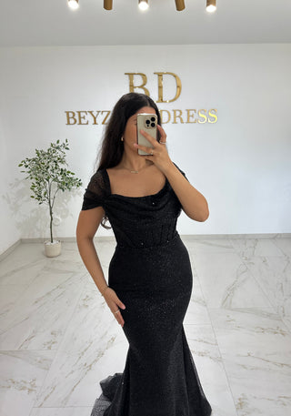 Duru dress black