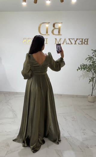 Bahar dress Khaki