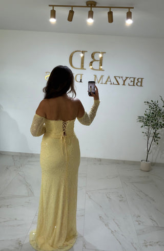 Imalya dress Yellow