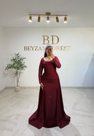Nayla dress bordo