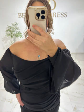 Sadem dress black PLUS SIZES