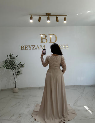 Seda dress beige