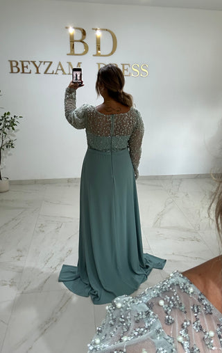 Yeliz dress mint Plus Sizes