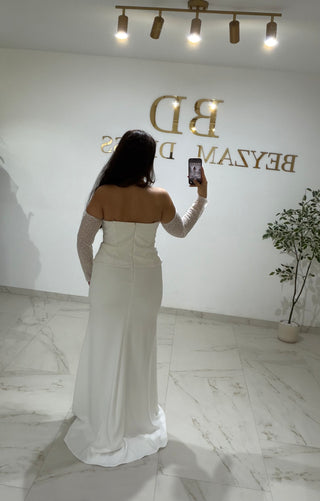 Nilay dress white