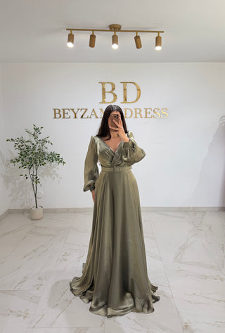 Bahar dress Khaki