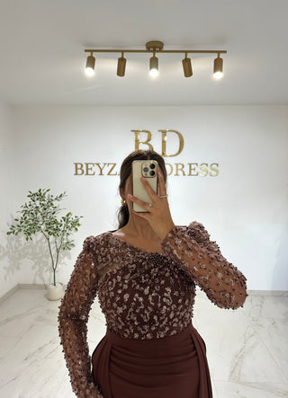 Mihra dress Brown