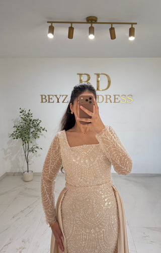 Parla dress beige