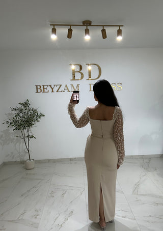 Ferya dress beige