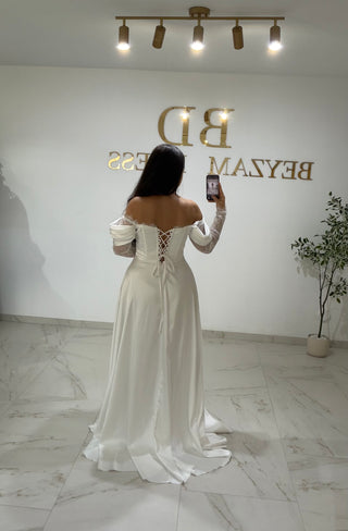 Efna dress white