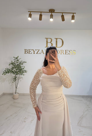Nayla dress beige