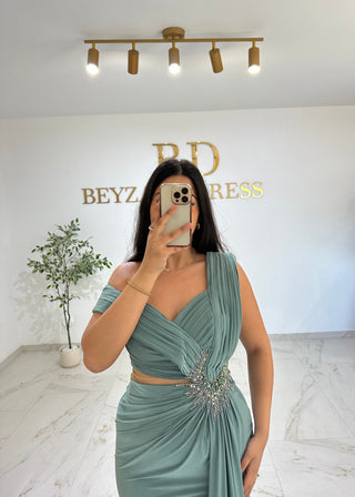 Damla dress mint
