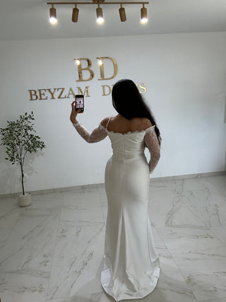 Asena Dress white