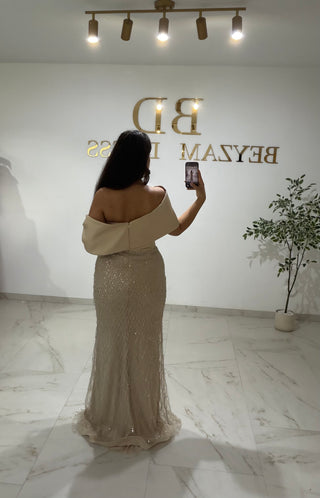 Feryal dress beige