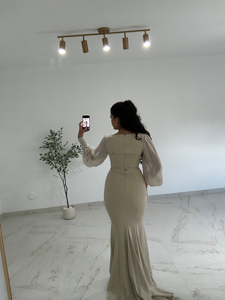 Asli Dress Beige