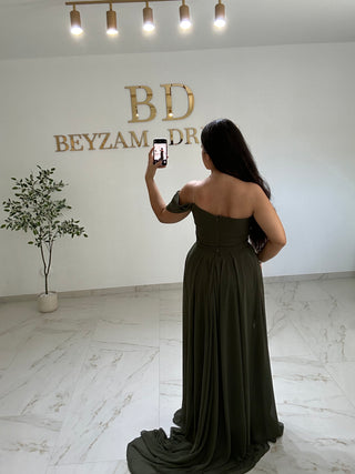 Leyla Dress Khaki