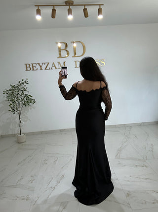 Asena Dress Black