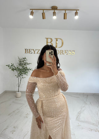 Merla Dress beige