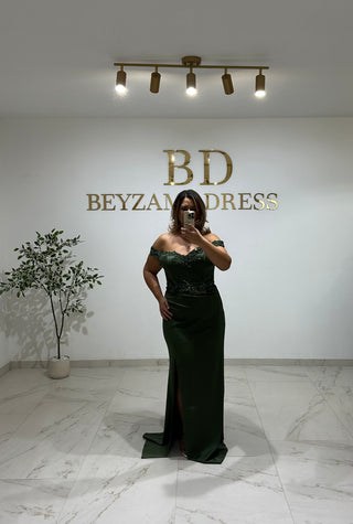 Defne dress Khaki PLUS SIZES