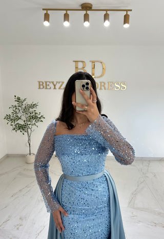 Princess dress blue