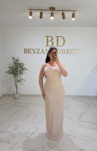 Princess dress beige