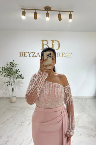 Derin dress pink