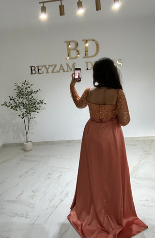 Princess Dress Zimt