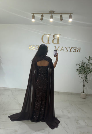 Lariya Dress brown