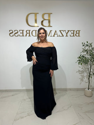 Sadem dress black PLUS SIZES