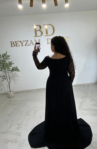 Selin dress black
