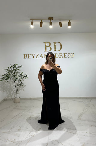 Defne dress black PLUS SIZES