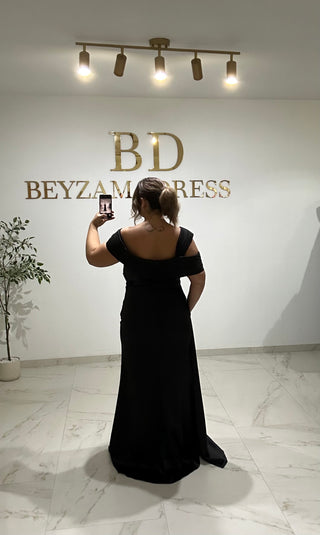 Nihal dress black PLUS SIZES