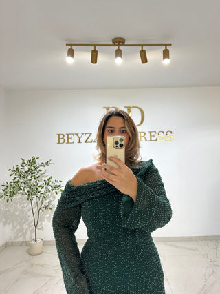 Neval dress Green PLUS SIZES