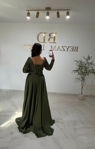 Adena dress khaki
