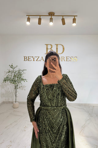 Adena dress khaki