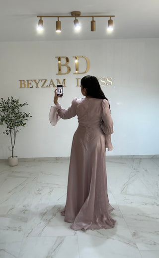 Viona dress pink