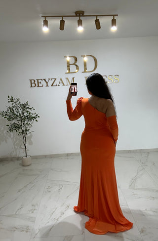 Asalet dress orange