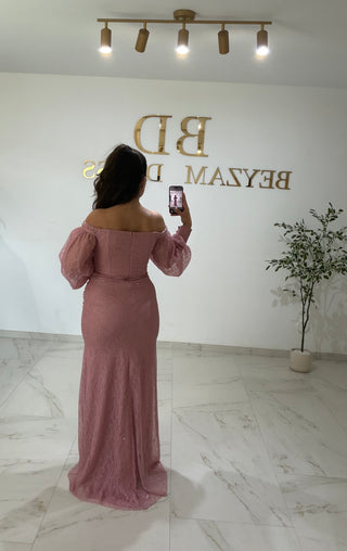 Derya dress pink