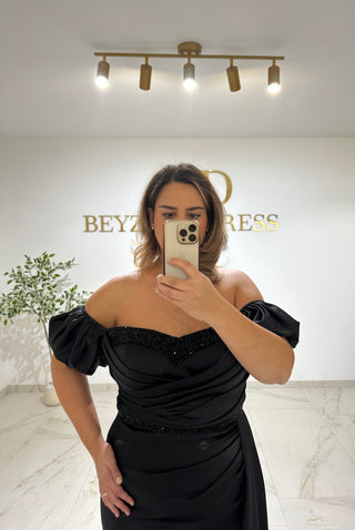 Arisa dress black PLUS SIZES