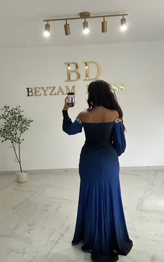 Yasemin Dress Blue