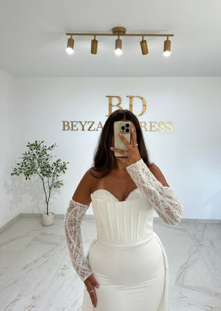 Narin dress white