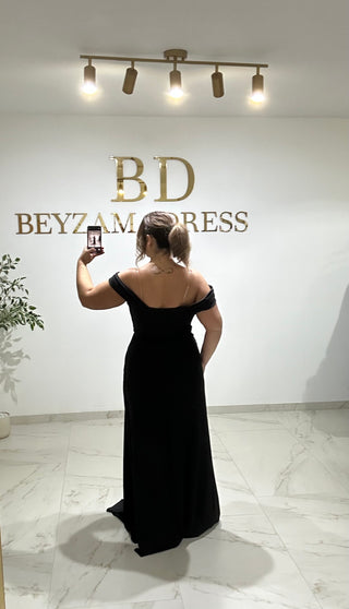 Eylül dress black PLUS SIZES