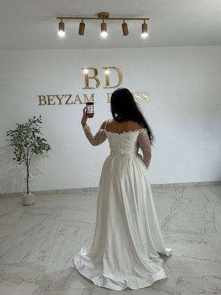 Asena Dress white